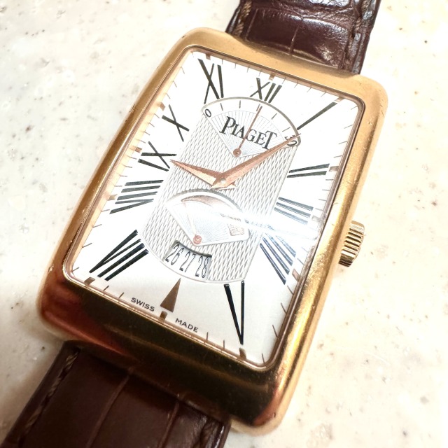 スイス PIAGET ピアジェ 腕時計 メンズ レクタングルアランシェンヌXL