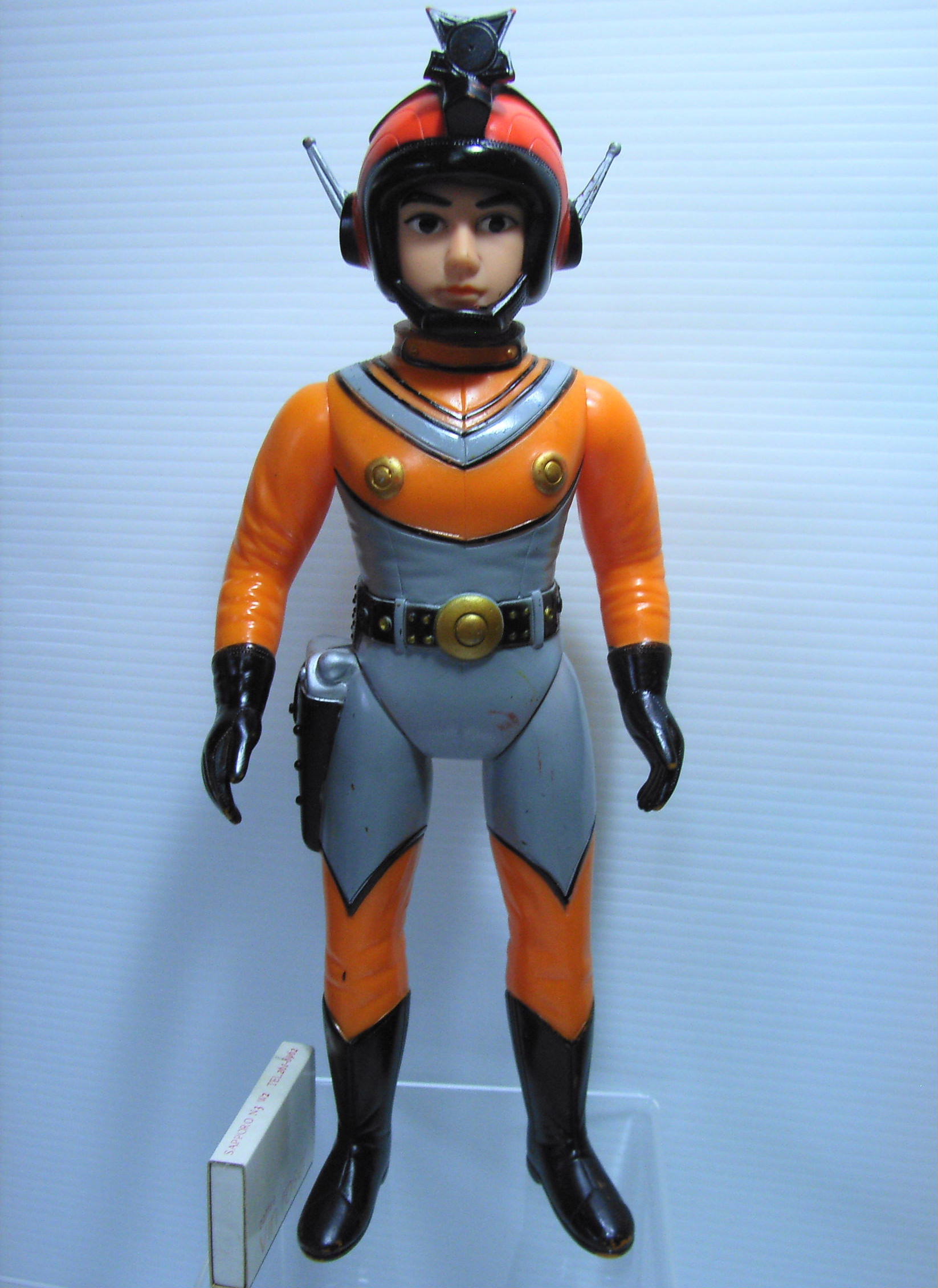 レア☆美品 ブルマァク ウルトラマンエース TAC隊員 ソフビ人形