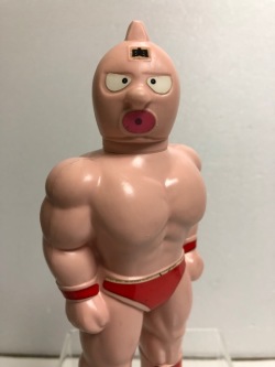 キン肉マン☆サンスター☆シャンプーボトル 20．2cm 当時物 版権