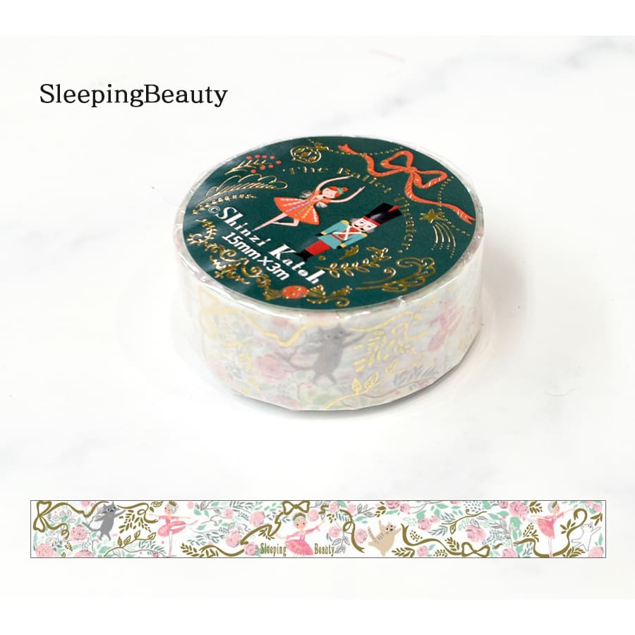 雑貨・文具＞ShinziKatohきらぴかマスキングテープ｜バレエウェア