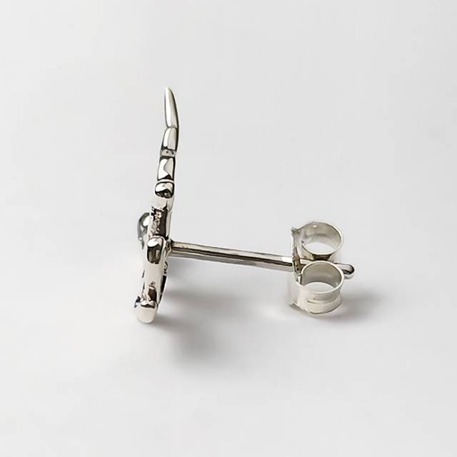 エンジェル ジルコニア ピアス メンズ レディース シルバー925