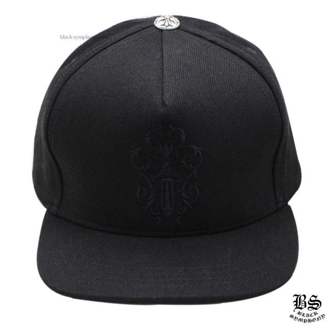 クロムハーツベースボールデニムキャップダガーブラック|クロムハーツ