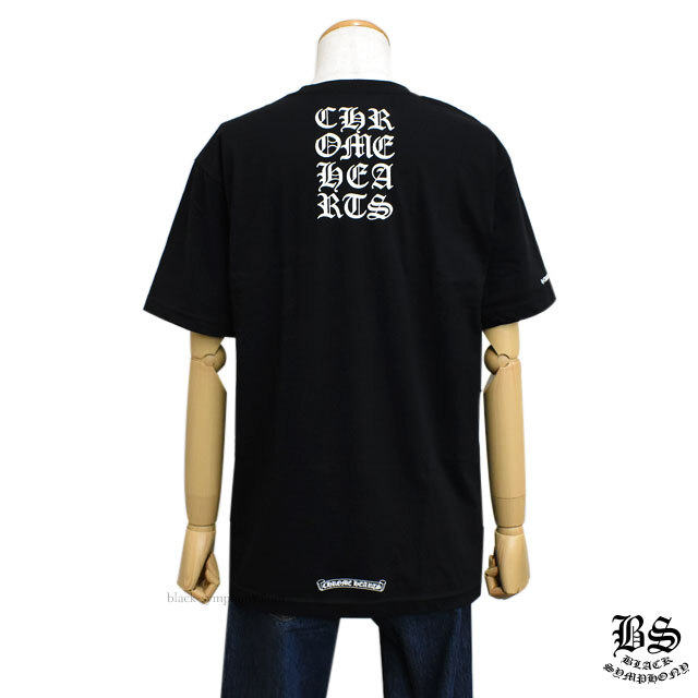クロムハーツTシャツバックロゴブラック|クロムハーツ通販専門店