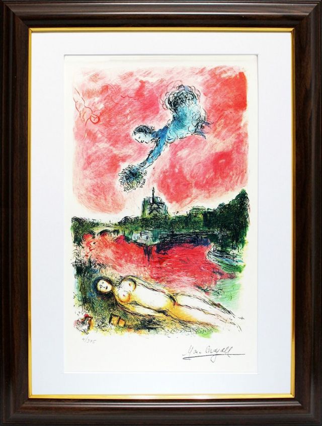 シャガール 「ノートルダムの眺め」の購入なら絵画販売のアート