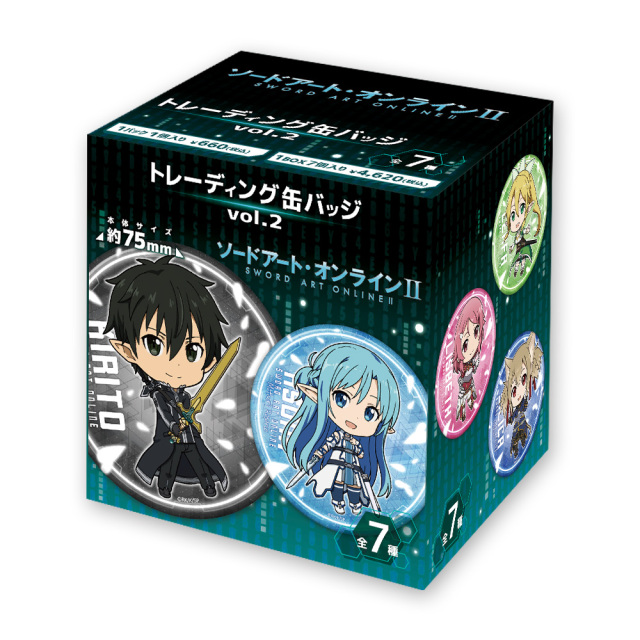 ソードアート・オンラインII トレーディング缶バッジ vol.2(BOX)