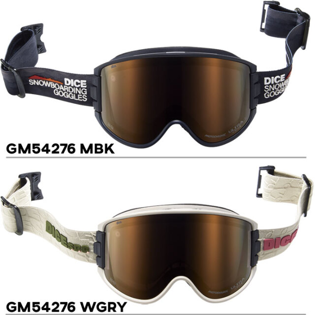 25-26 スキー スノーボード ゴーグル ダイス DICE GOODMAN グッドマン