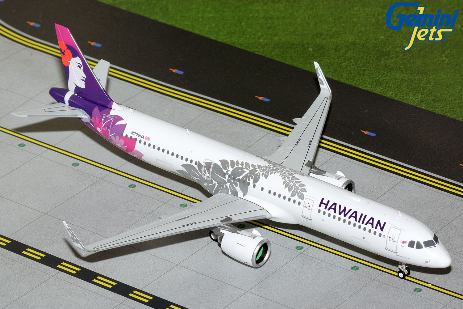 Gemini Jets 1/200 (ダイキャスト製) A321neo ハワイアン航空 N208HA