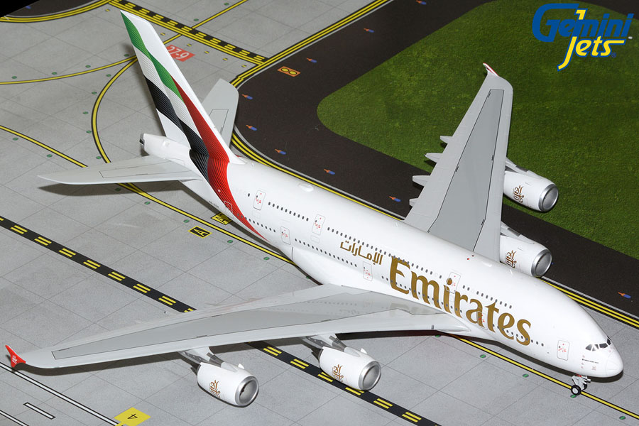 Gemini Jets 1/200 (ダイキャスト製) A380-800 エミレーツ航空 A6-EOH