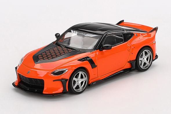 MINI GT 1/64 (ダイキャスト製) Nissan Z Veilside FFZ400 オレンジ(右