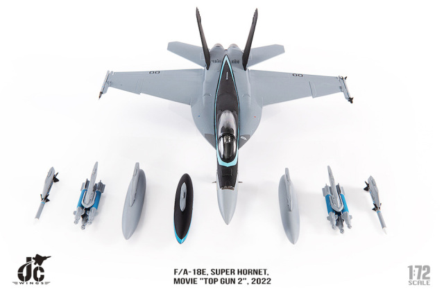 JCW 1/72 (ダイキャスト製) F/A-18E スーパーホーネット Top Gun 2