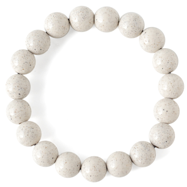 北投石 ブレスレット10mm 台湾産 マイナスイオン測定済み ラジウム