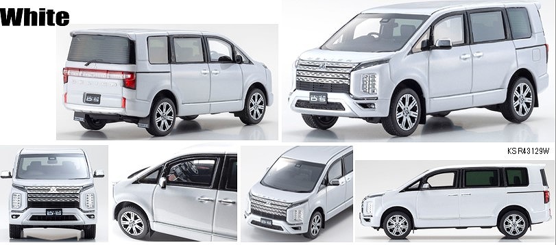 Kyosho 1/43 三菱 デリカ D:5 (ホワイト)