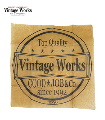 Vintage Works ヴィンテージワークス CHASIN|厚銀メッキ真鍮バックル|7