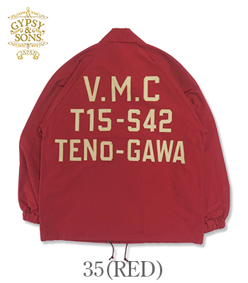 GYPSY＆SONS ジプシーアンドサンズ ロクヨンクロス|コーチジャケット