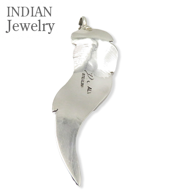 INDIAN JEWELRY ナバホ族|フェザー|ペンダントトップ『Navajo Feather