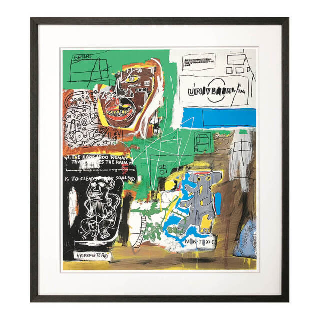Jean-Michel Basquiat（ジャン ミシェル バスキア） Sienna 1984