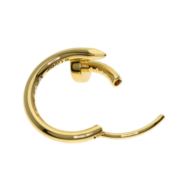 CARTIER カルティエ ジュスト アン クル シングル 片方のみ ピアス K18