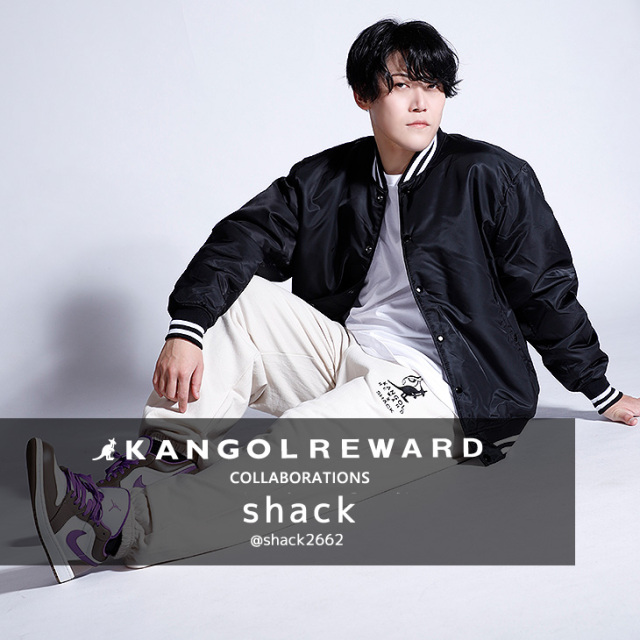 完全受注生産】shack×KANGOL REWARD コラボ企画！スウェットパンツ
