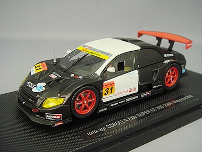 エブロ 1/43 avex apr カローラ アクシオ 2009 スーパーGT GT300 #31