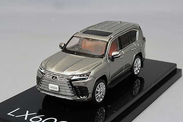 ホビージャパン 1/64 レクサス LX600 オフロード ソニックチタニウム