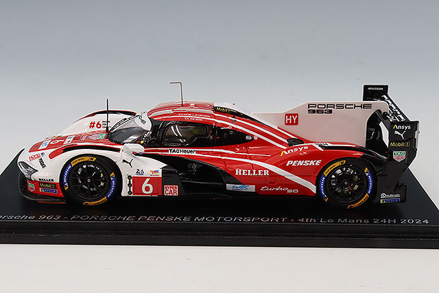 スパーク 1/43 ポルシェ 963 PENSKE 2024 ルマン24H 4位 #6 K.エストレ