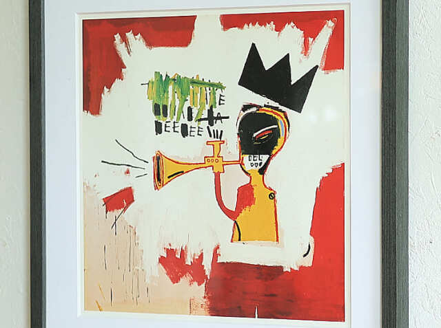 アートポスター Jean-Michel Basquiat 「Trumpet,1984」｜北欧