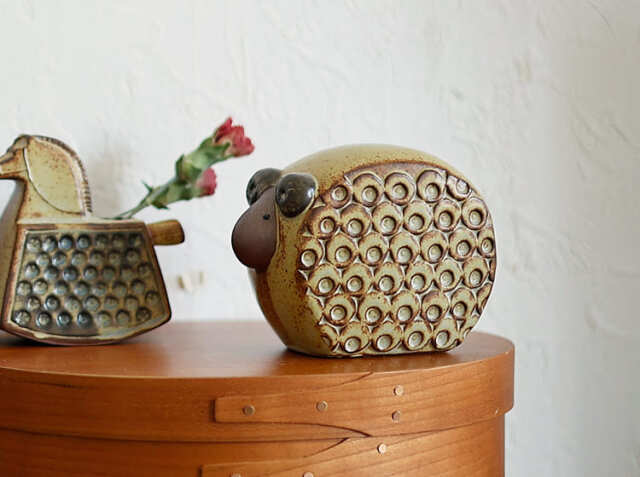 オブジェ かしわ窯 sheep｜北欧・ヴィンテージインテリア・家具通販