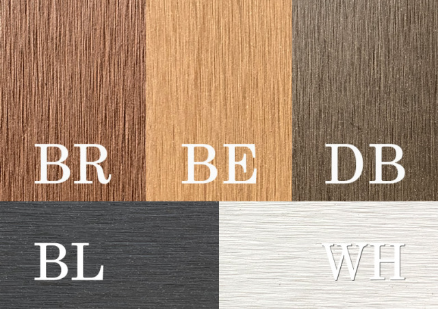 メンテナンス不要の人工木60角フェンスポストNEW 1200ダーク