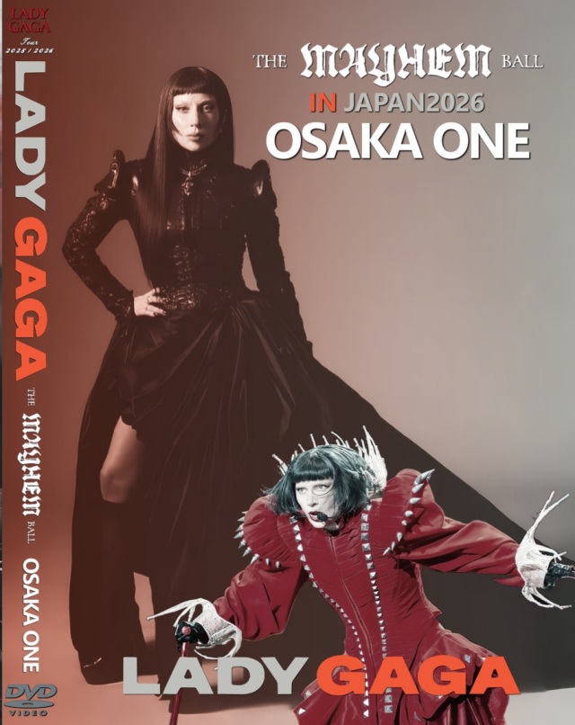 コレクターズDVD レディーガガ 2026年日本公演初日 1月21日大阪 / Lady