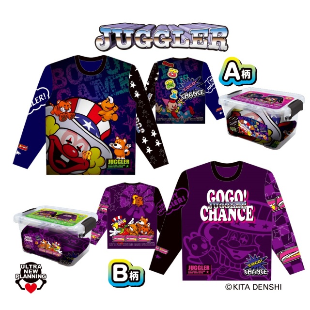 ジャグラー コンコレ ロングTシャツ Vol.1 男女兼用フリーサイズ