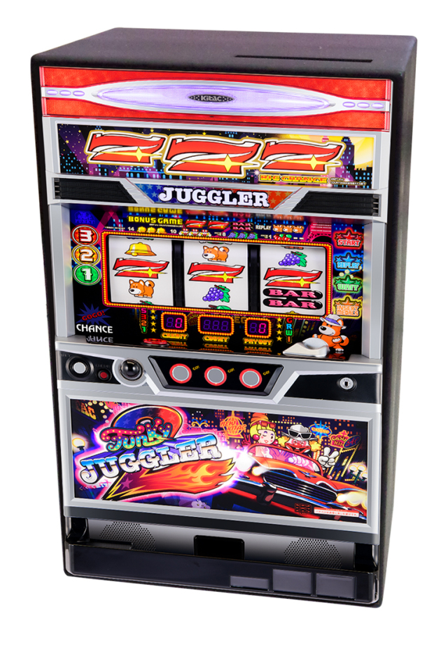 ジャグラー 光って音が鳴る！コインバンク / 貯金箱 パチスロ スロット