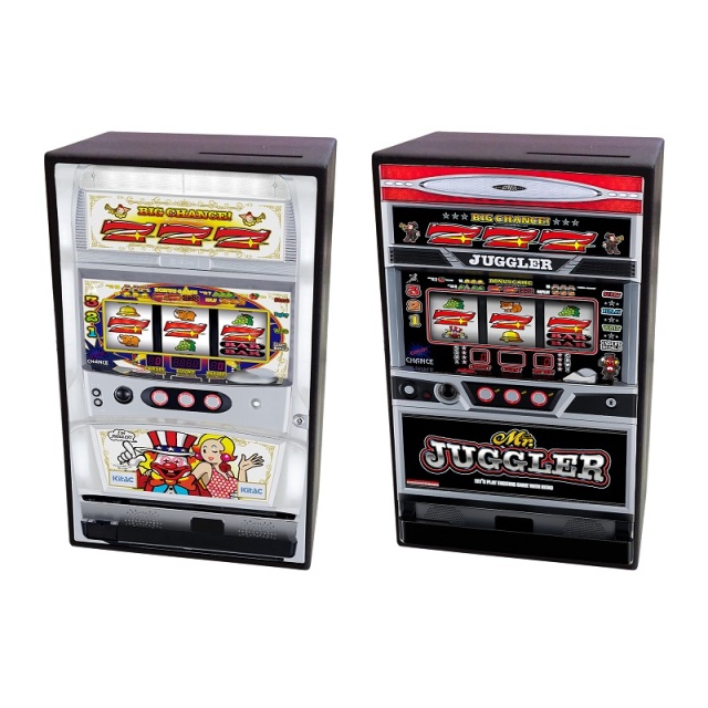 ジャグラー 光って音が鳴る！コインバンク / 貯金箱 パチスロ スロット