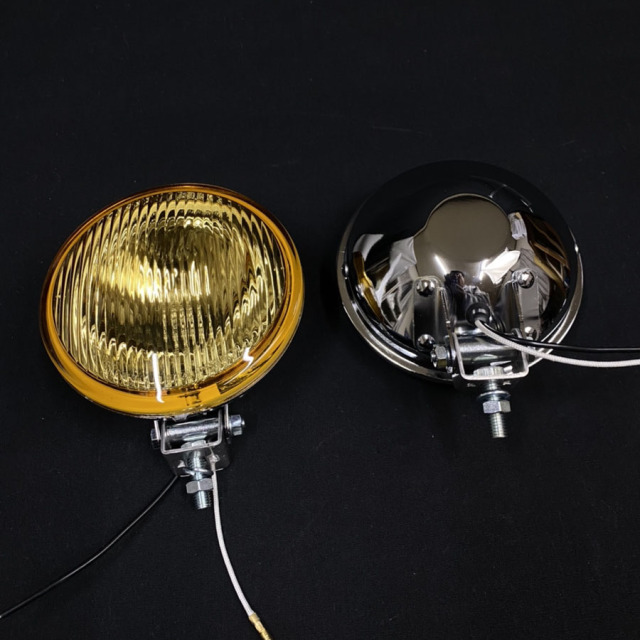 デュアルカウル ライト イエロー メッキ 2個