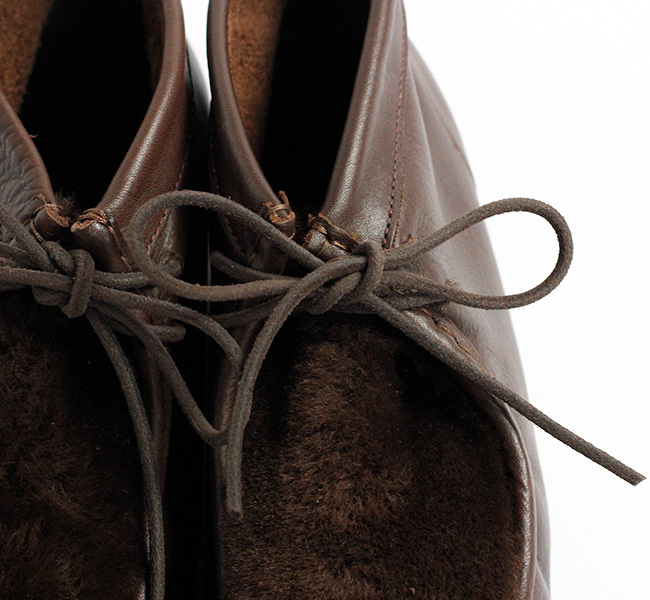 HTS UPPER SHEEPSKIN HIGH-CUT WALLABEE アッパーシープスキン
