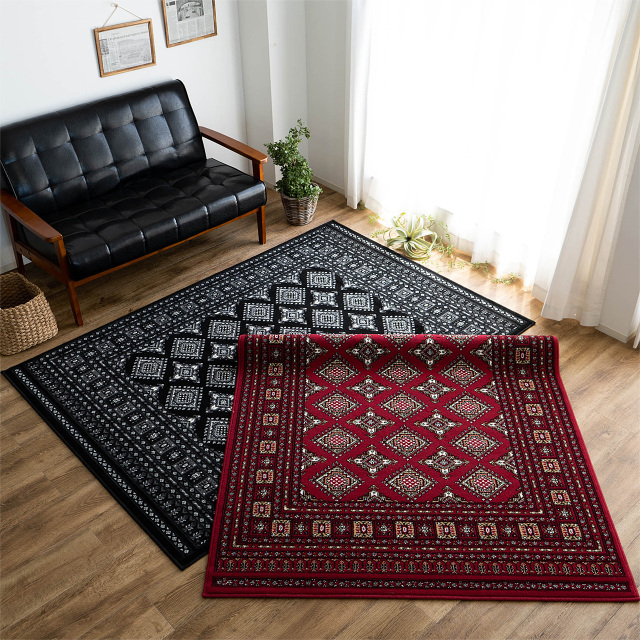 伝統あるパキスタン絨毯をモチーフ 