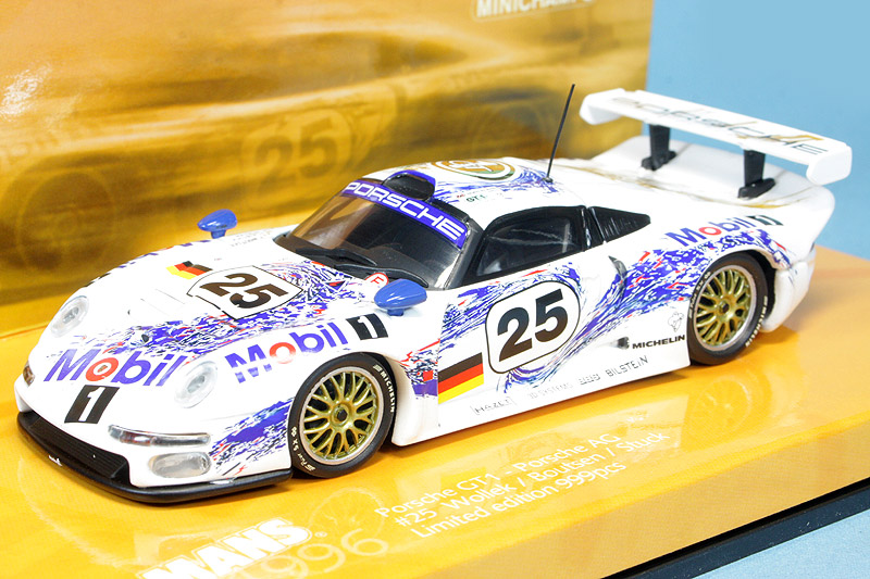 ミニチャンプス 1/43 ポルシェ 911 GT1 ルマン 24h 1996 No.25