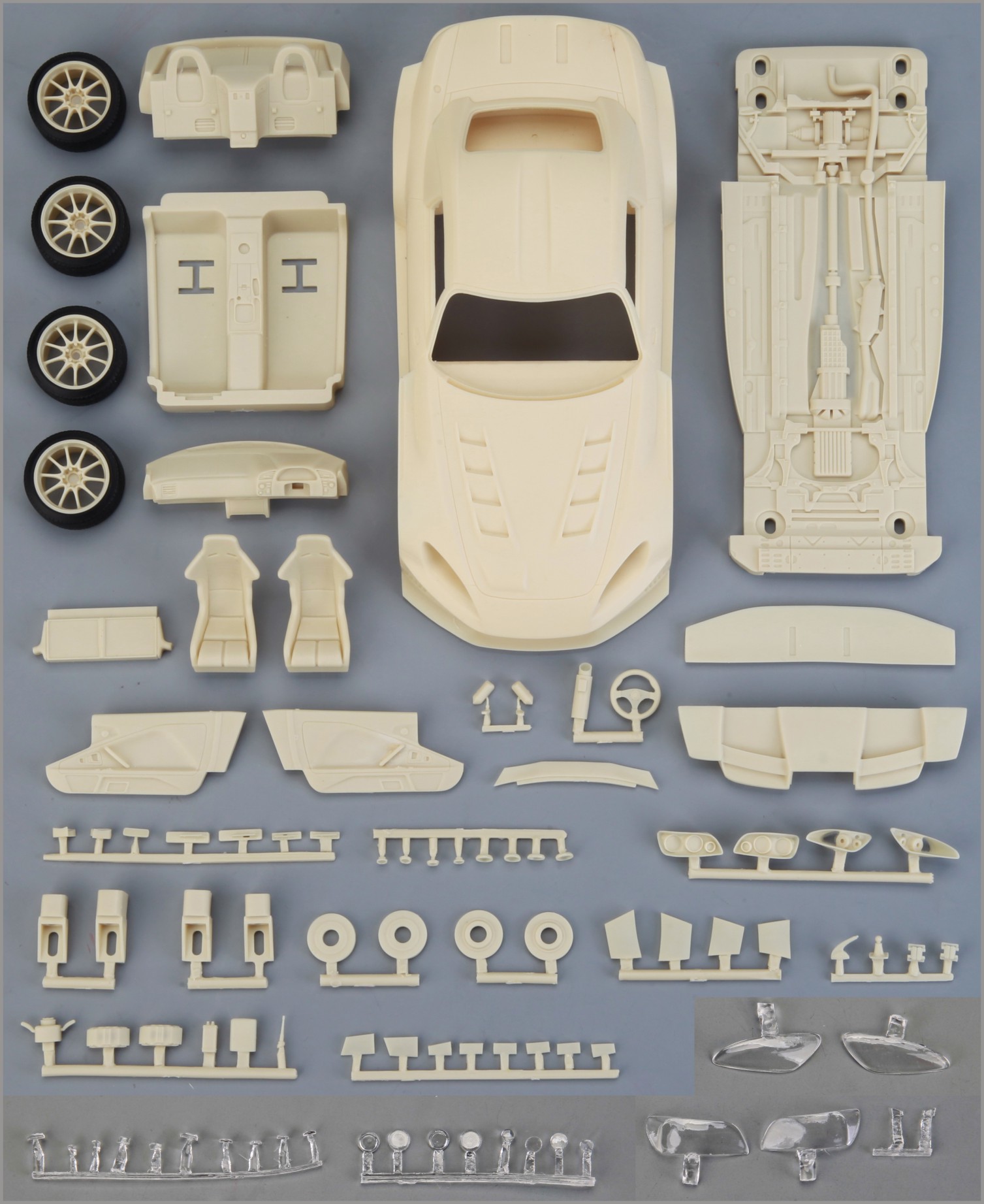 ホビーデザイン 1/24 レジンキット JS'レーシング ホンダ S2000 魔王