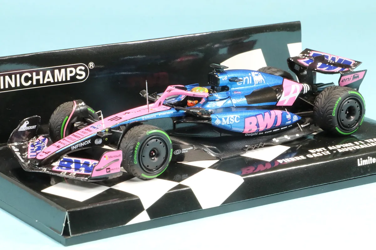 ミニチャンプス 1/43 アルピーヌ A525 ピエール ガスリー