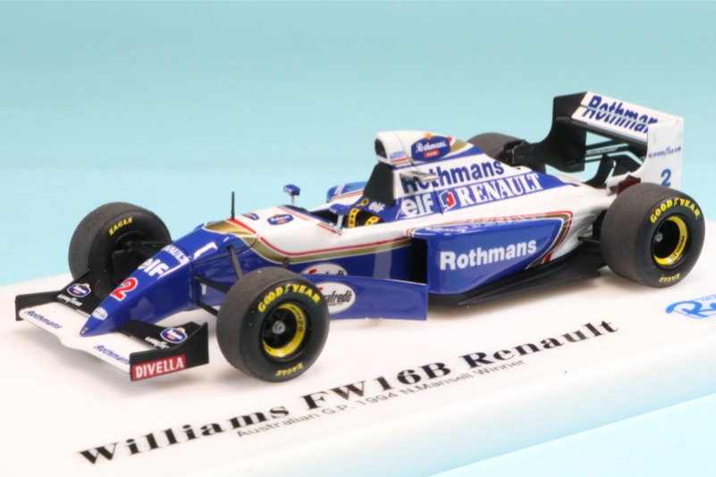 ロムファクトリー 1/43 ウィリアムズ FW16B ルノー オーストラリアGP