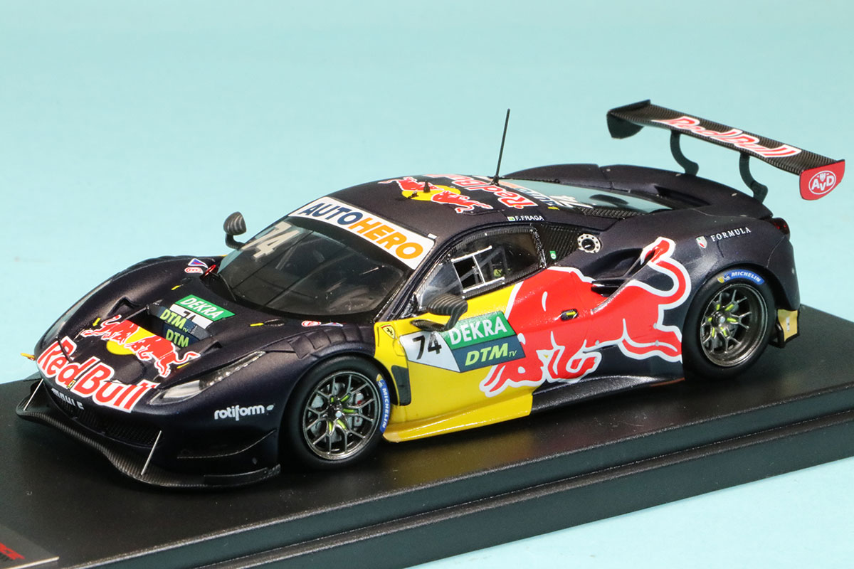 ルックスマート 1/43 フェラーリ 488 GT3 Evo. レッドブル DTM 2022 No