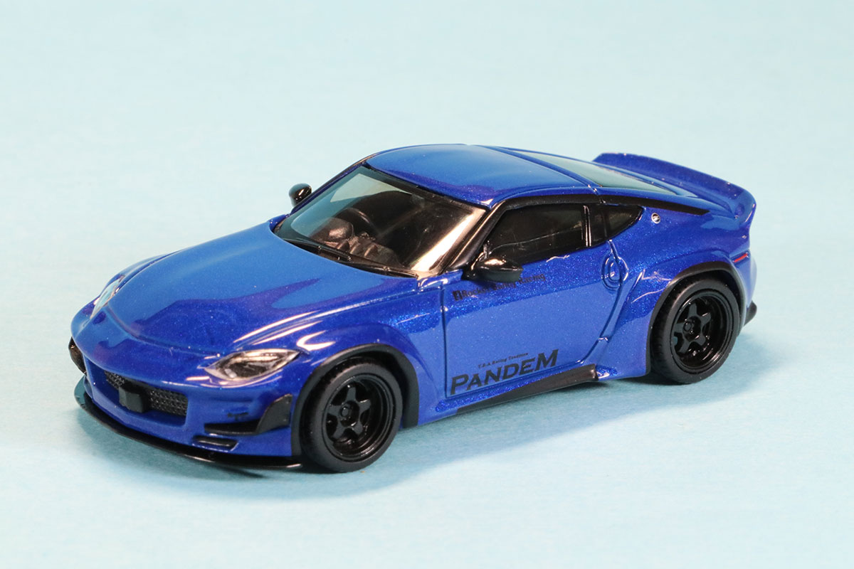 MINI-GT 1/64 パンデム ニッサン Z セイランブルー(左ハンドル