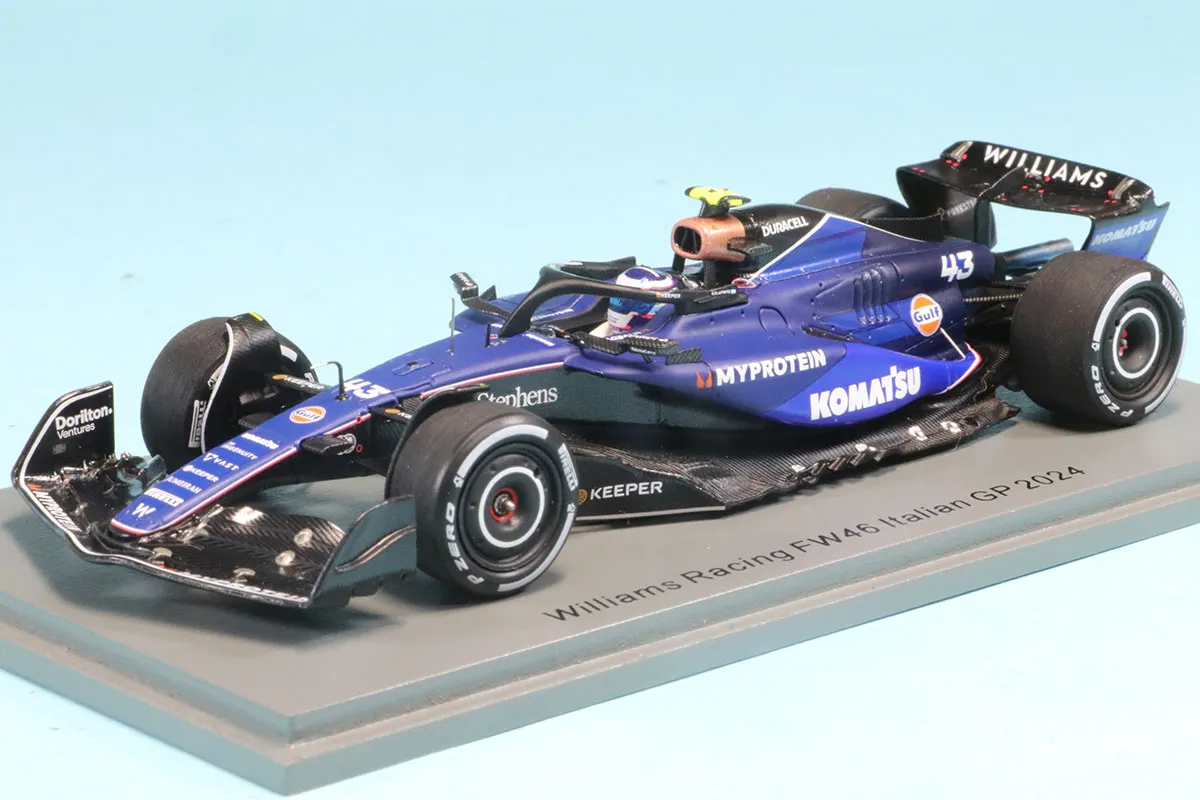 スパーク 1/43 ウィリアムズ FW46 イタリアGP 2024 F.コラピント F1