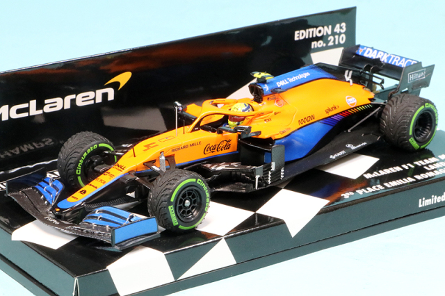 予約] モータースポーツコレクターズ 1/4 フィギュア L.ノリス モナコ