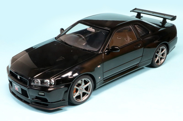 オートアート 1/18 ニッサン スカイライン GT-R R34 VスペックII