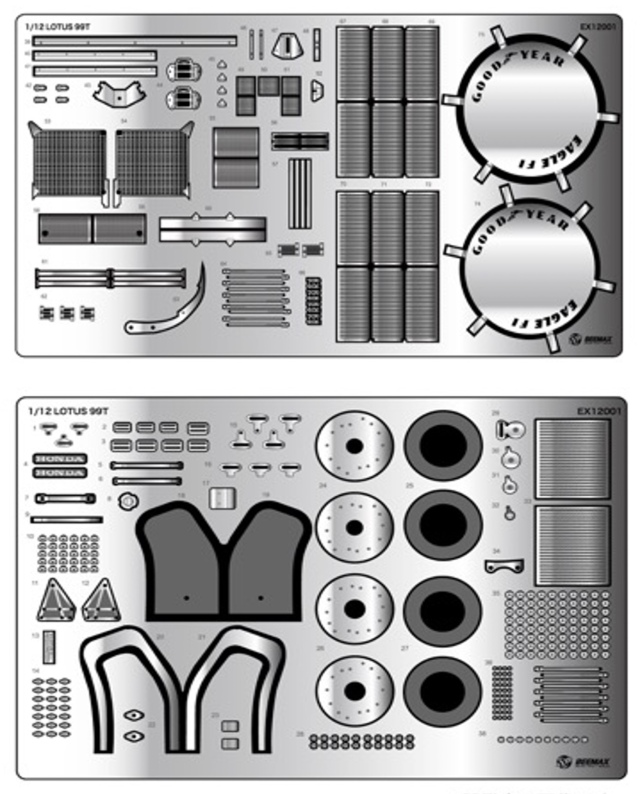再生産予約] BEEMAX/プラッツ 1/12 ロータス 99T モナコGP 1987