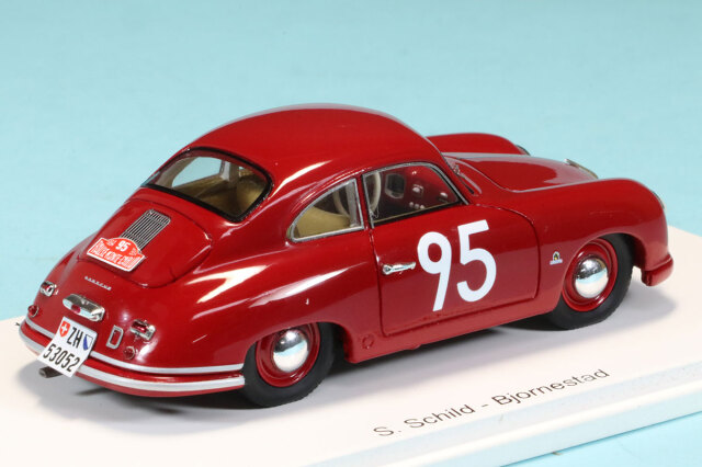 スパーク 1/43 ポルシェ 356 モンテカルロ ラリー 1954 No.95 S6134