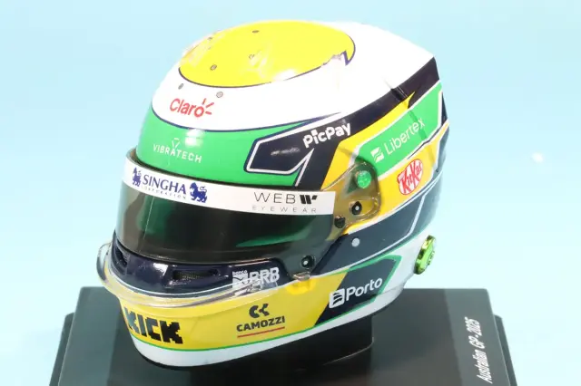 スパーク 1/5 ヘルメット ステークF1チーム・キック・ザウバー G