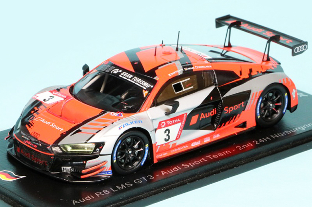 スパーク 1/43 アウディ R8 LMS GT3 Audi Sport Team ニュルブルク