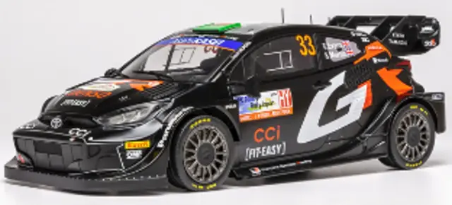 予約] イクソ 1/43 トヨタ GR ヤリス ラリージャパン 2024 No.33 E