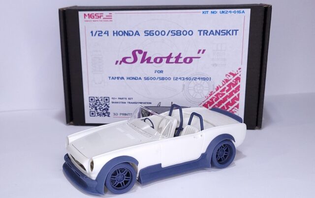 MGSF 1/24 トランスキット ホンダ S600/S800 ショト シャコタンキット